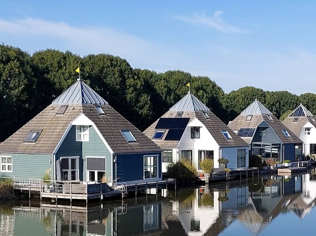 Professional home buying assistance service for expats in Almere showing modern houses
